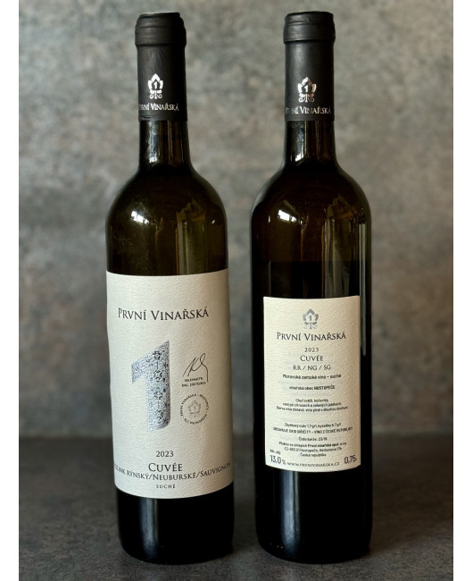 Cuvée Ryzlink Rýnský/Neuburské/Sauvignon 2023, moravské zemské víno