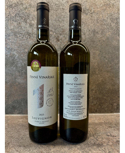 Sauvignon 2023, výběr z hroznů